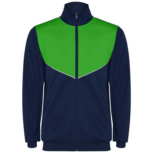 Survêtement personnalisable pour Enfant Evans ROLY Navy Blue et Vert fougère
